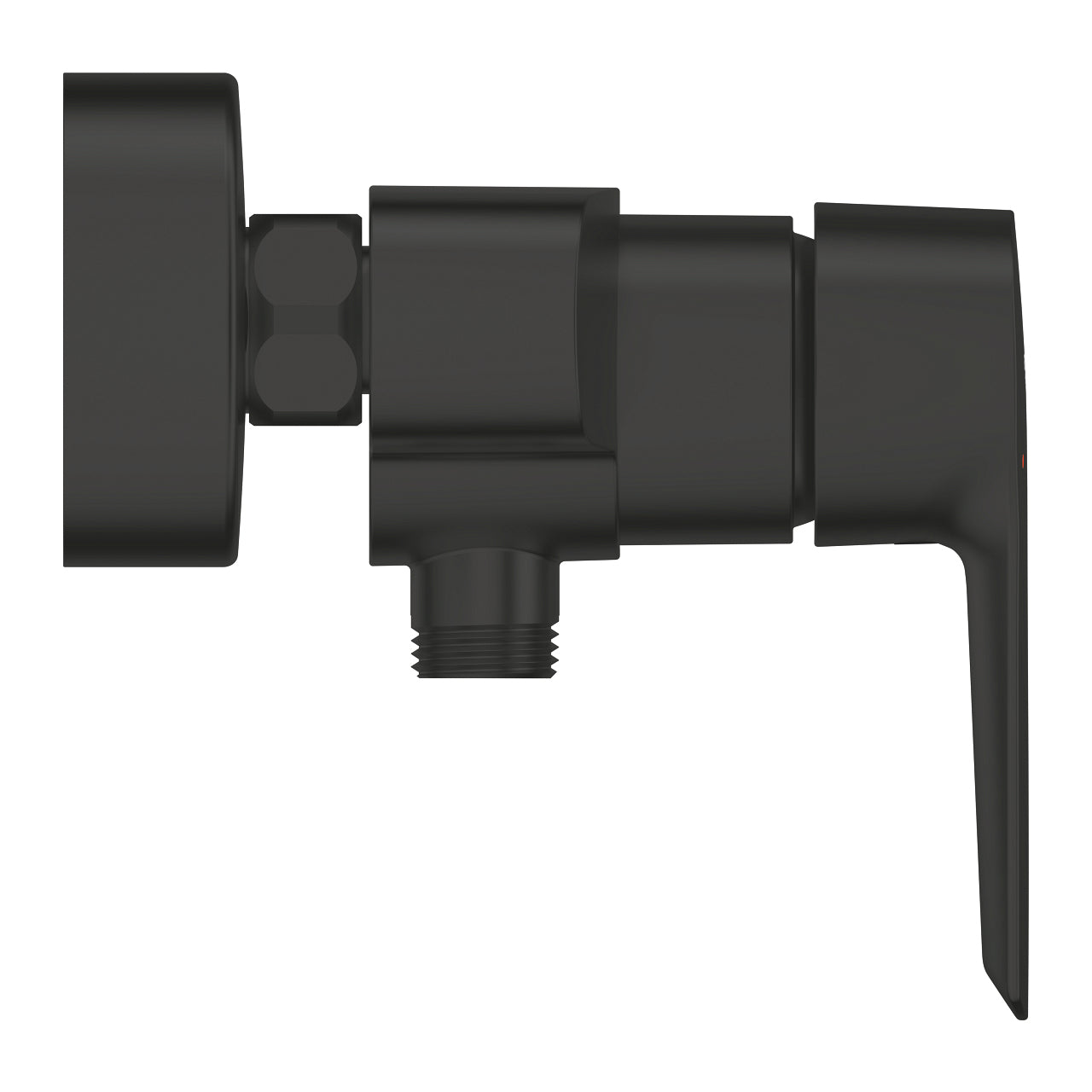 GROHE Start Einhebelmischer – H 152 × B 242 × L 148 mm, Anschluss 1/2, Messing, Schwarz