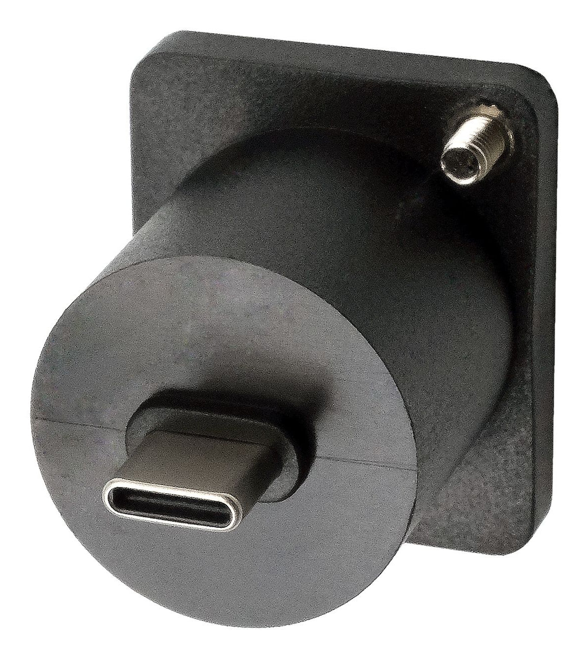 EXSYS EX-49167 Adapter USB-C zu USB-C – USB 3.2 Gen 2 (10 Gbit/s), USB Power Delivery – Schwarz