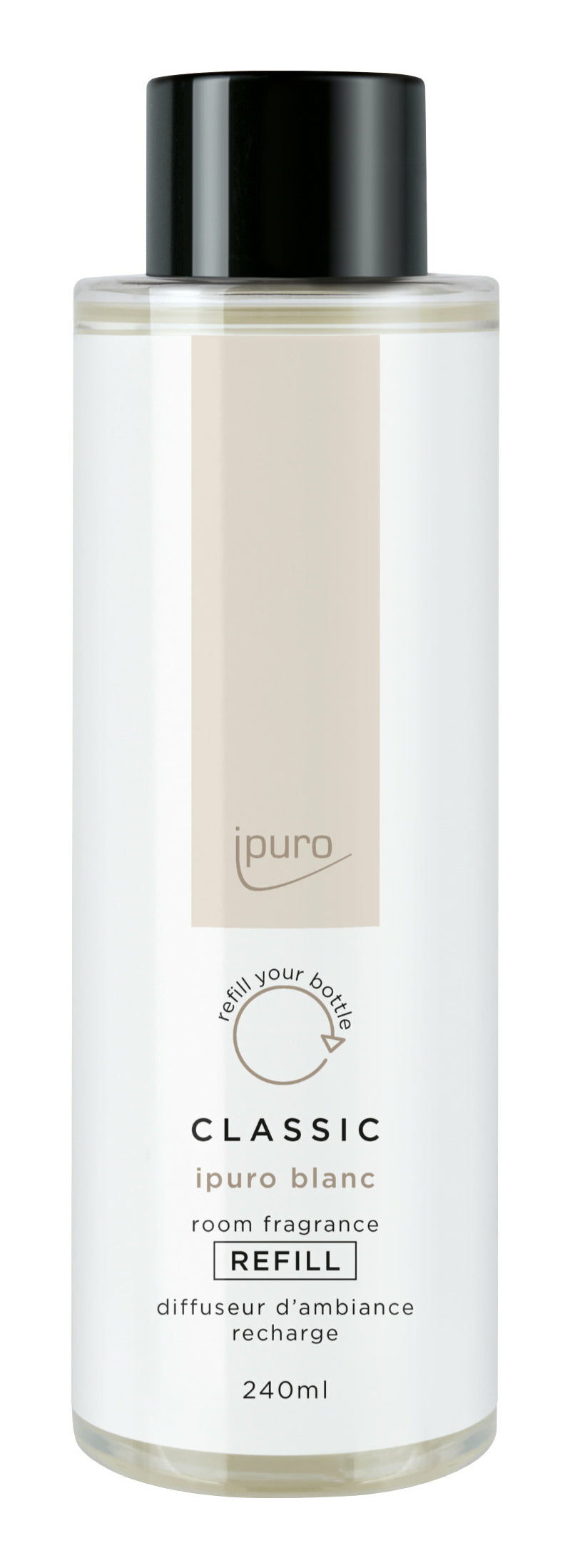 ipuro Classic Line weiss – Raumduft-Refill – 240 ml