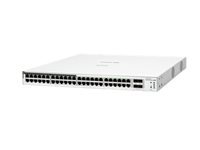 HPE Aruba Instant On 1830 48G 4SFP – Managed L2 Switch – 48× 1G, 4× SFP, PoE+, PoE-Budget 370 W, 19", 1U