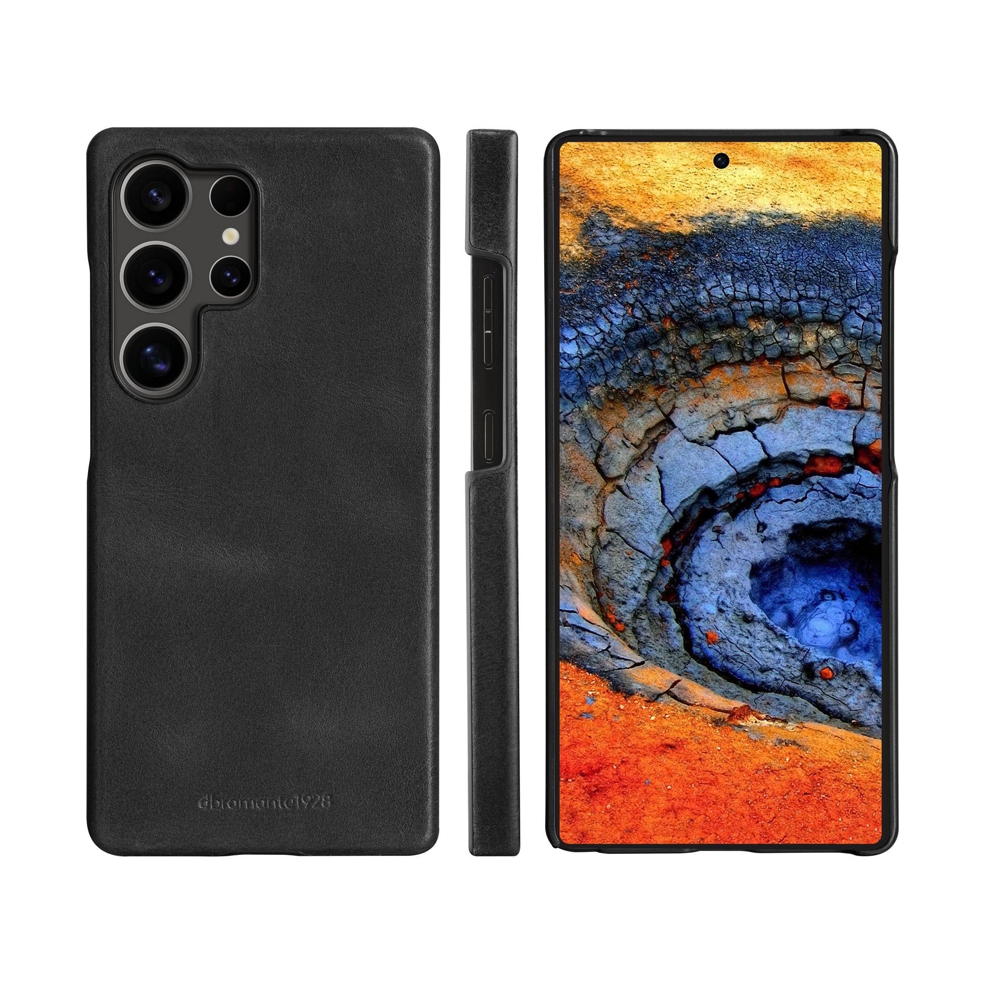 dbramante1928 Lynge Folio – für Samsung Galaxy S25 Ultra, Leder, Schwarz, mit Kartenfach