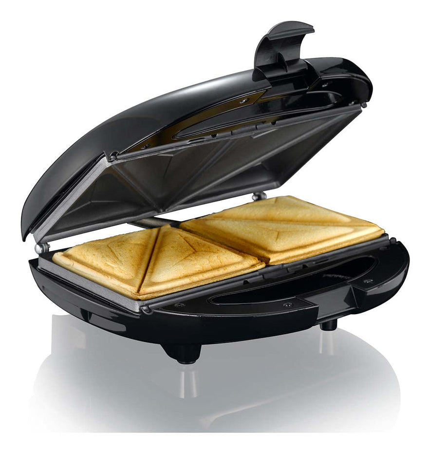 Melissa Sandwichmaker 16240110 – Grill & Waffel, 850 W – schwarz