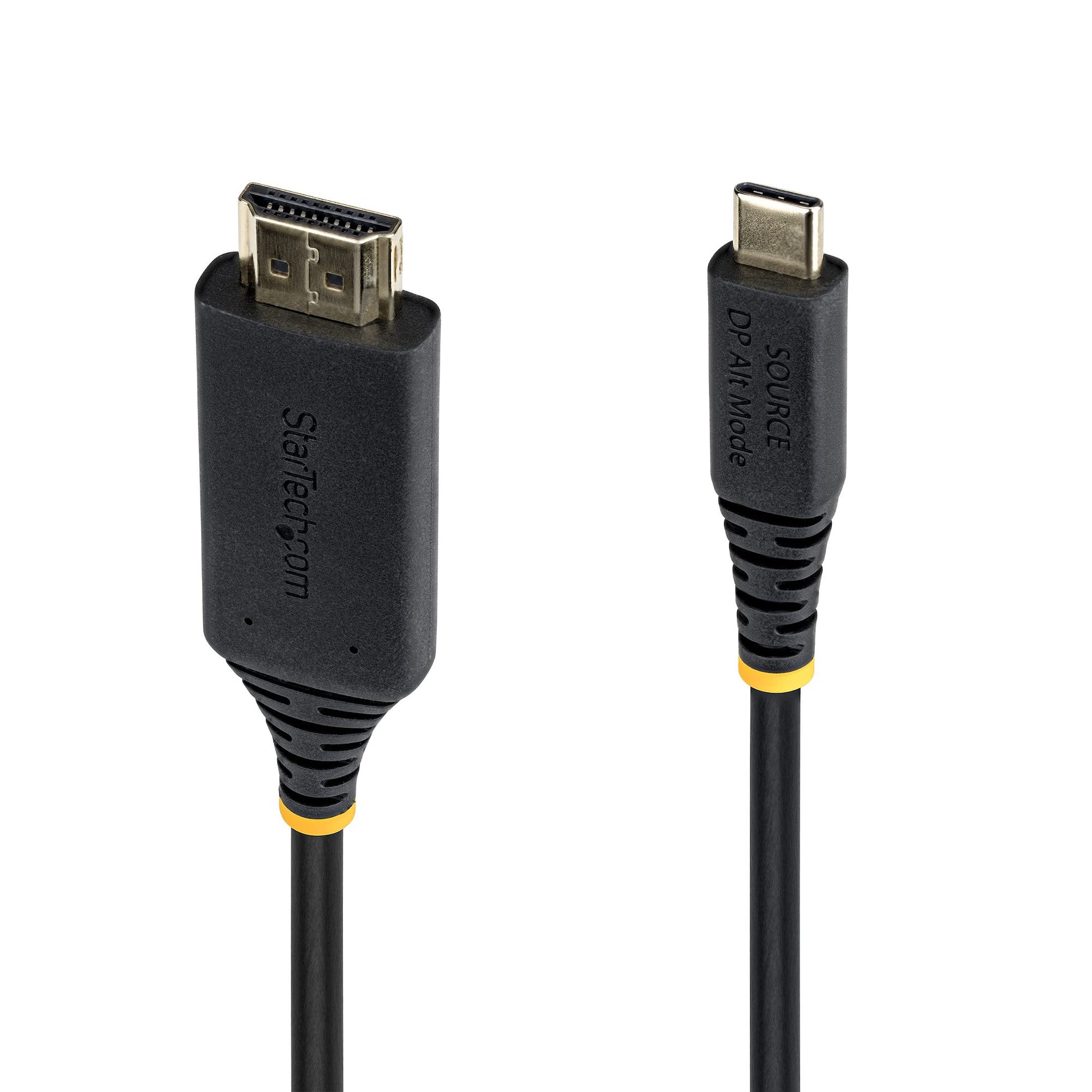 StarTech.com 3M-USBC-HDMI-4K60-G Kabel USB-C zu HDMI – 4K (3840 × 2160) @ 60 Hz, HDMI 2.0, HDR – 3 m – Schwarz