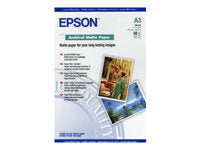 Epson Fotopapier – matt, A3, 192 g/m², einseitig – für Tintenstrahldrucker