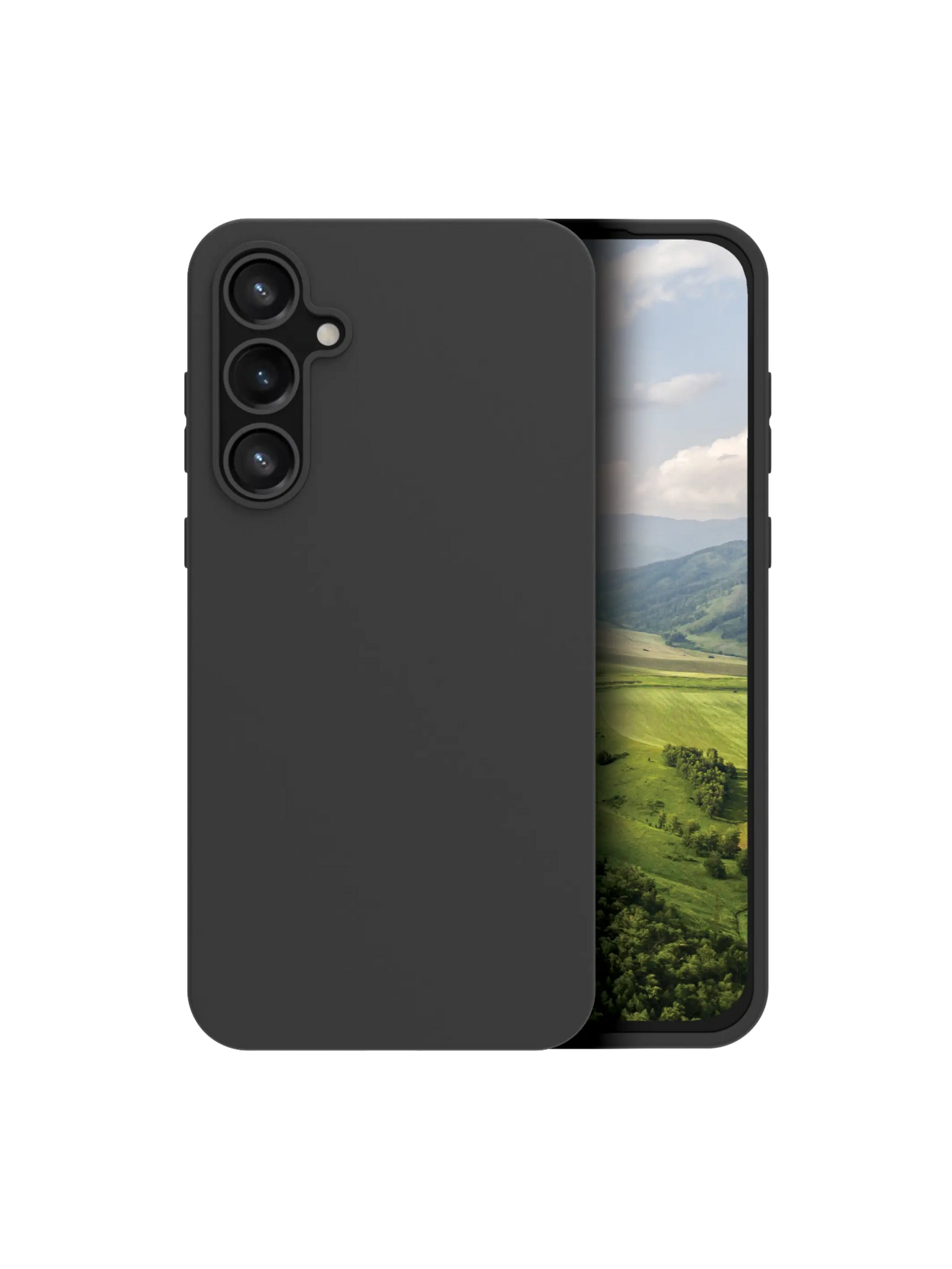 dbramante1928 Greenland Backcover – für Samsung Galaxy A35 (5G), Recycelter Kunststoff (100%, GRS), Schwarz