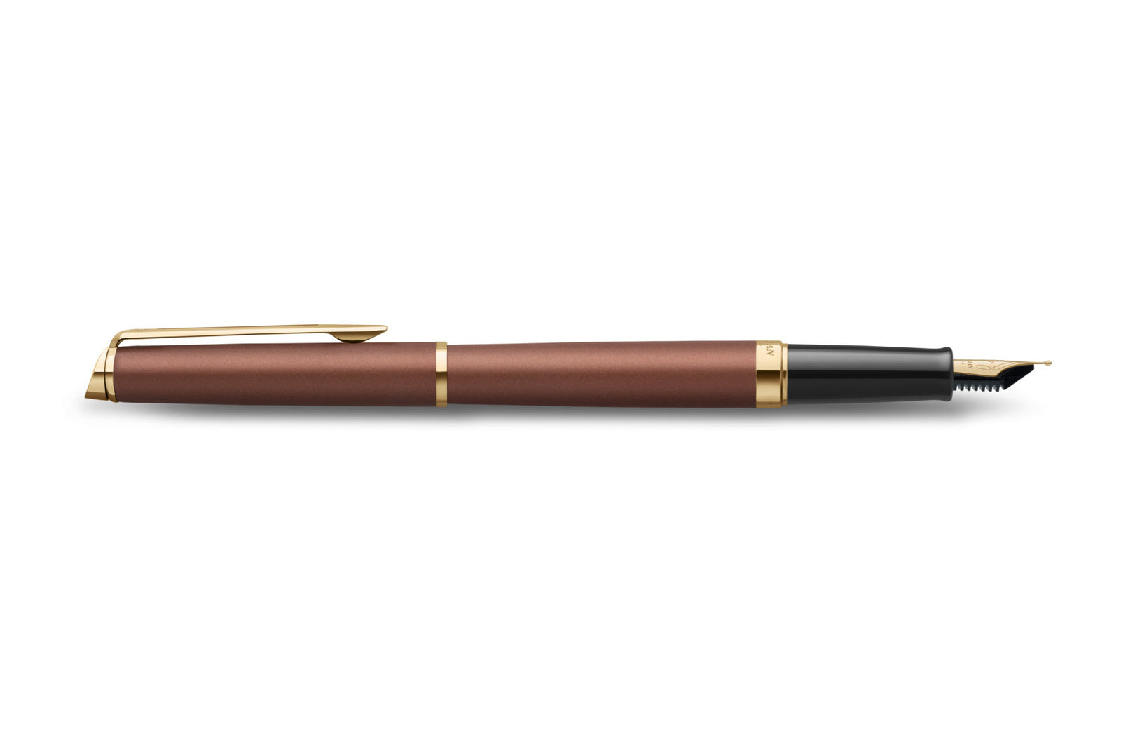 Waterman Hémisphère US Ed. – Federspitze Medium (M) – für Rechts- & Linkshänder – Kupfer, Blau – Patronen/Konverter