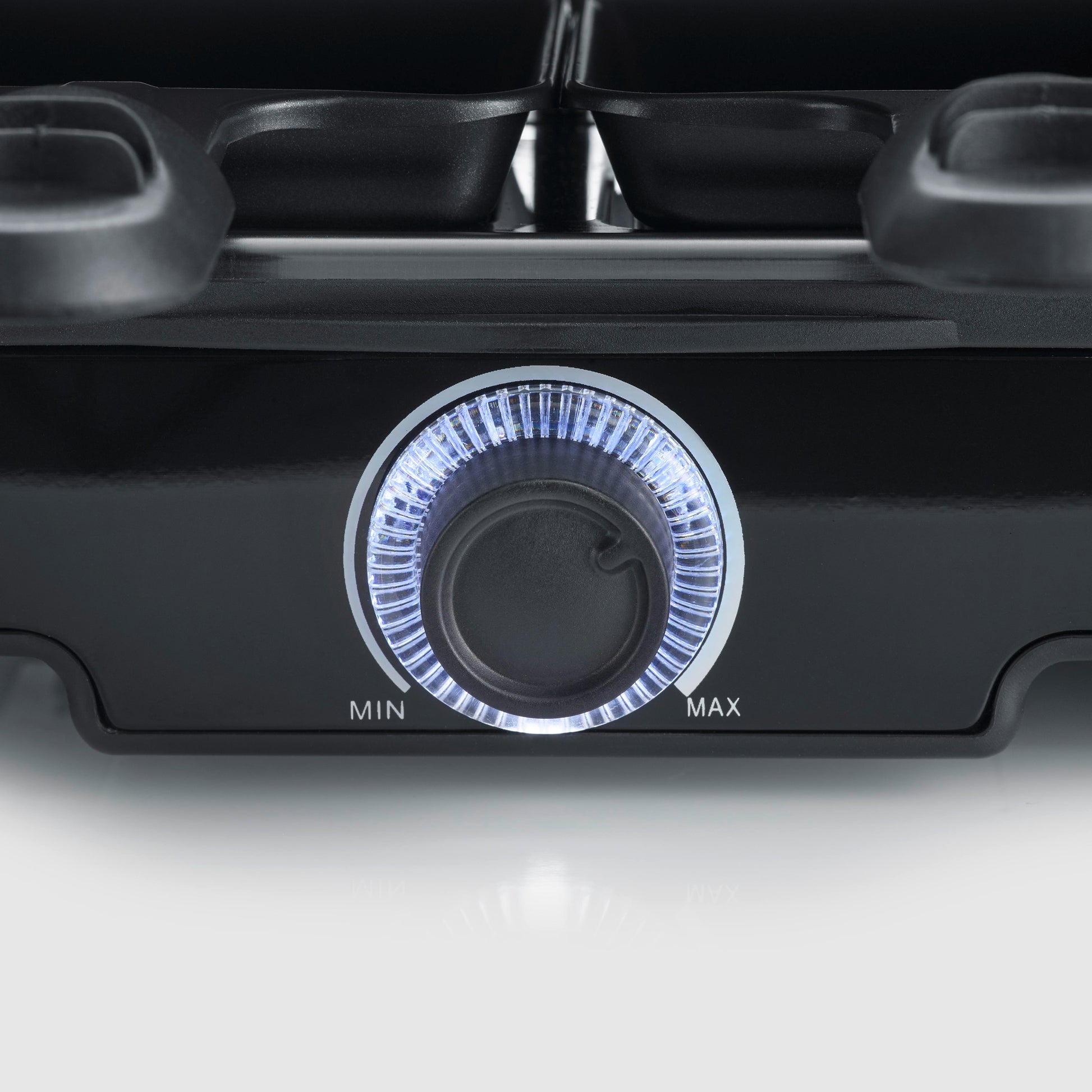 Severin Raclette RG 9670 – 8 Personen, 1400 W, Keramik-Grillplatte – schwarz