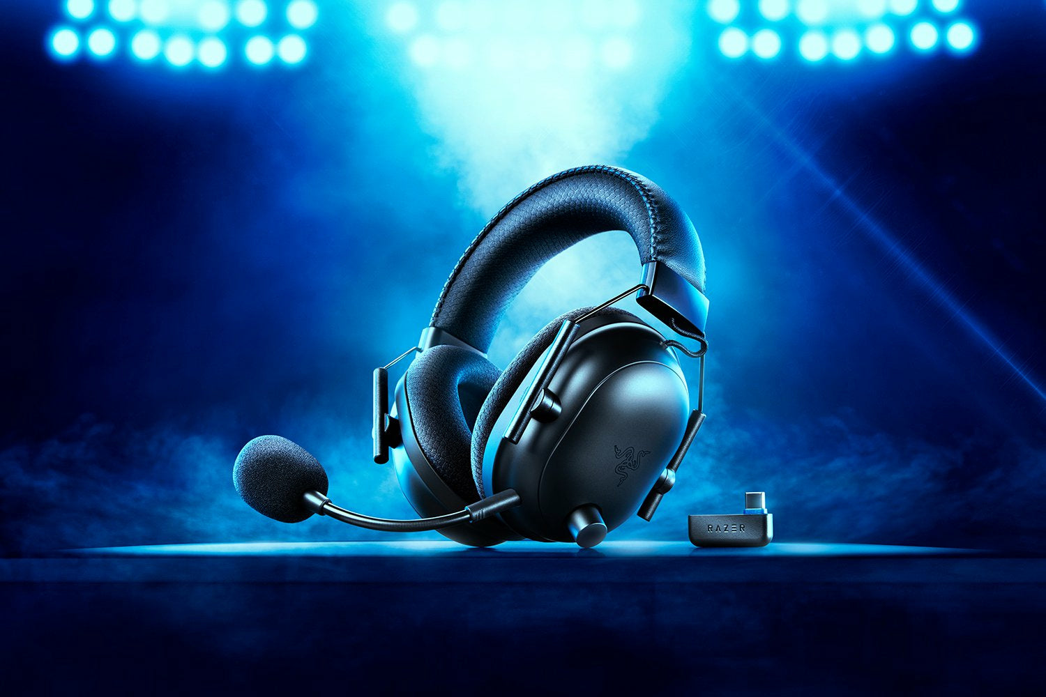 Razer BlackShark V2 Pro – Bluetooth Gaming-Headset – Surround-Sound – Schwarz – für PS5 – bis 70 h