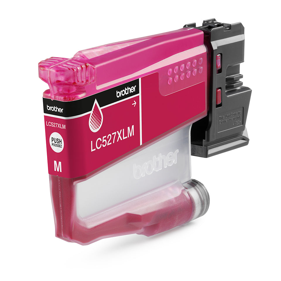 Brother LC527XLM Magenta Tintenpatrone (Original) – 2'000 Seiten – für Brother MFC-J4350DW/4550DW