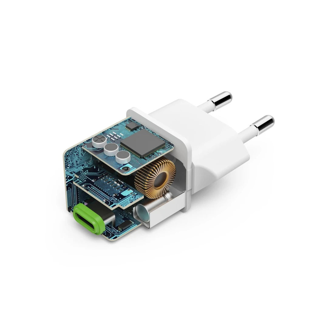 Hama 00201980 USB-Ladegerät 20 W – USB-C×1, PD 3.0, QC 3.0 – für Smartphone – Weiss