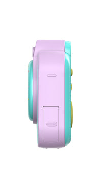 AgfaPhoto Rkcw2Bl Digitalkamera – Unterwasserkamera, wasserdicht bis 3 m, 12 MP, 2,7K, Blau, Pink