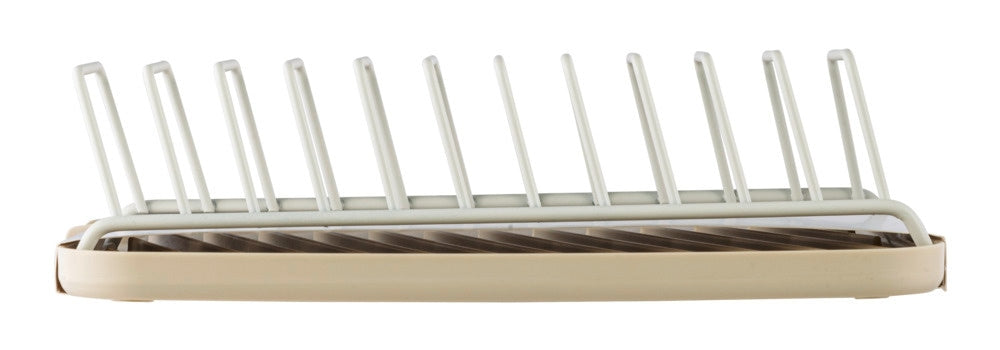 Wenko – Abtropfer 43 × 31 × 8 cm, Kunststoff, rutschfest, Creme