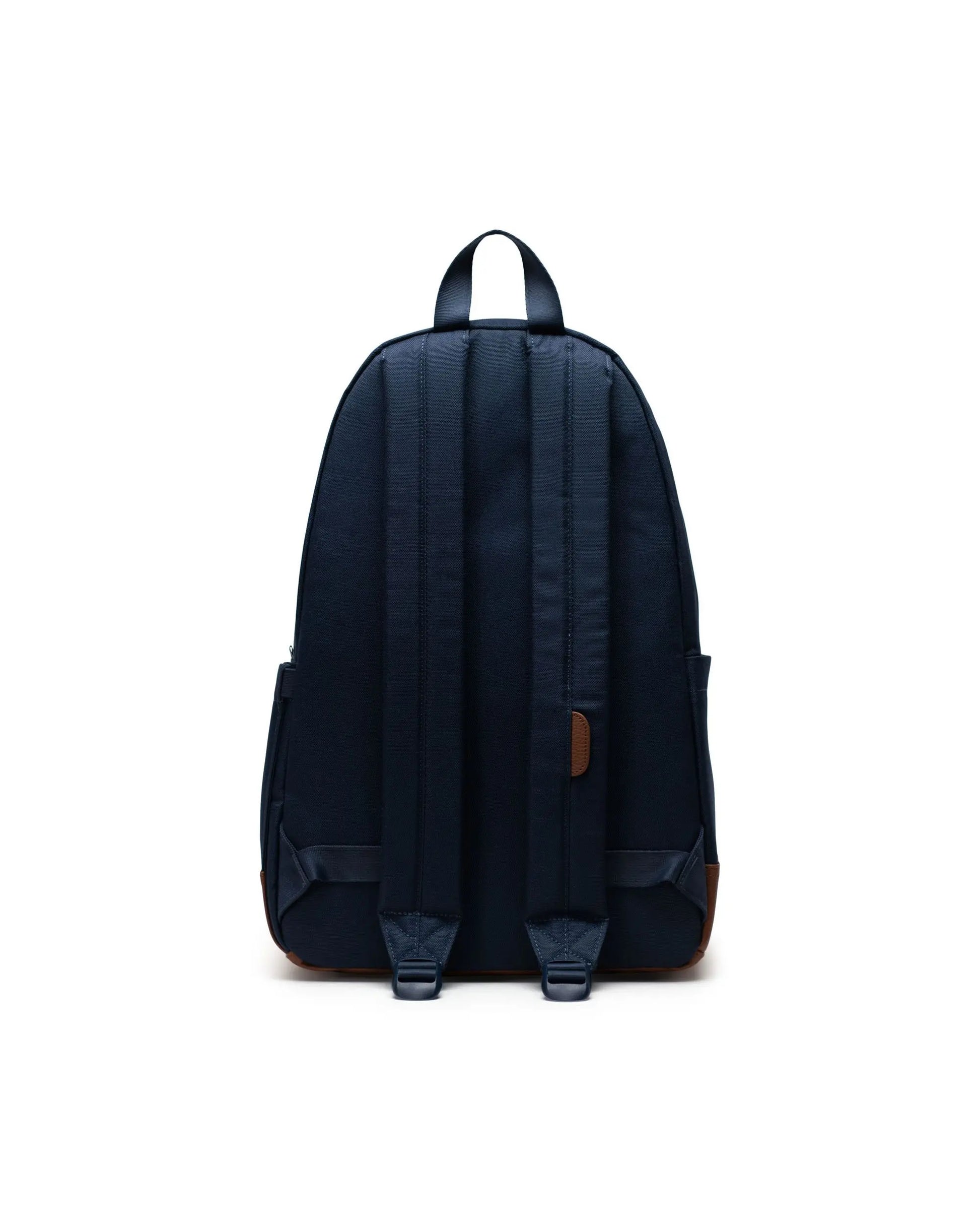 Herschel Notebook-Rucksack Heritage – für 16", 24 l, wasserabweisend, rPET-Polyester – Navy/Tan