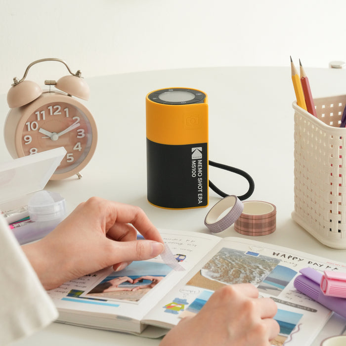Kodak Memo Shot ERA MS100 Yellow – Mobildrucker, Bluetooth, NFC, inkl. Akku