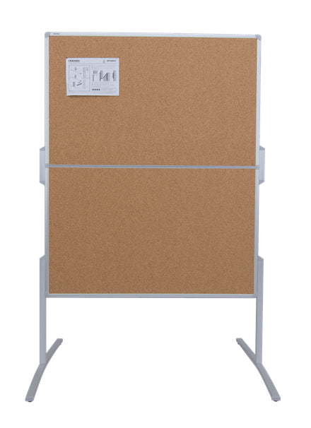 Franken Pinnwand – Kork, Alurahmen – 60 × 190 cm