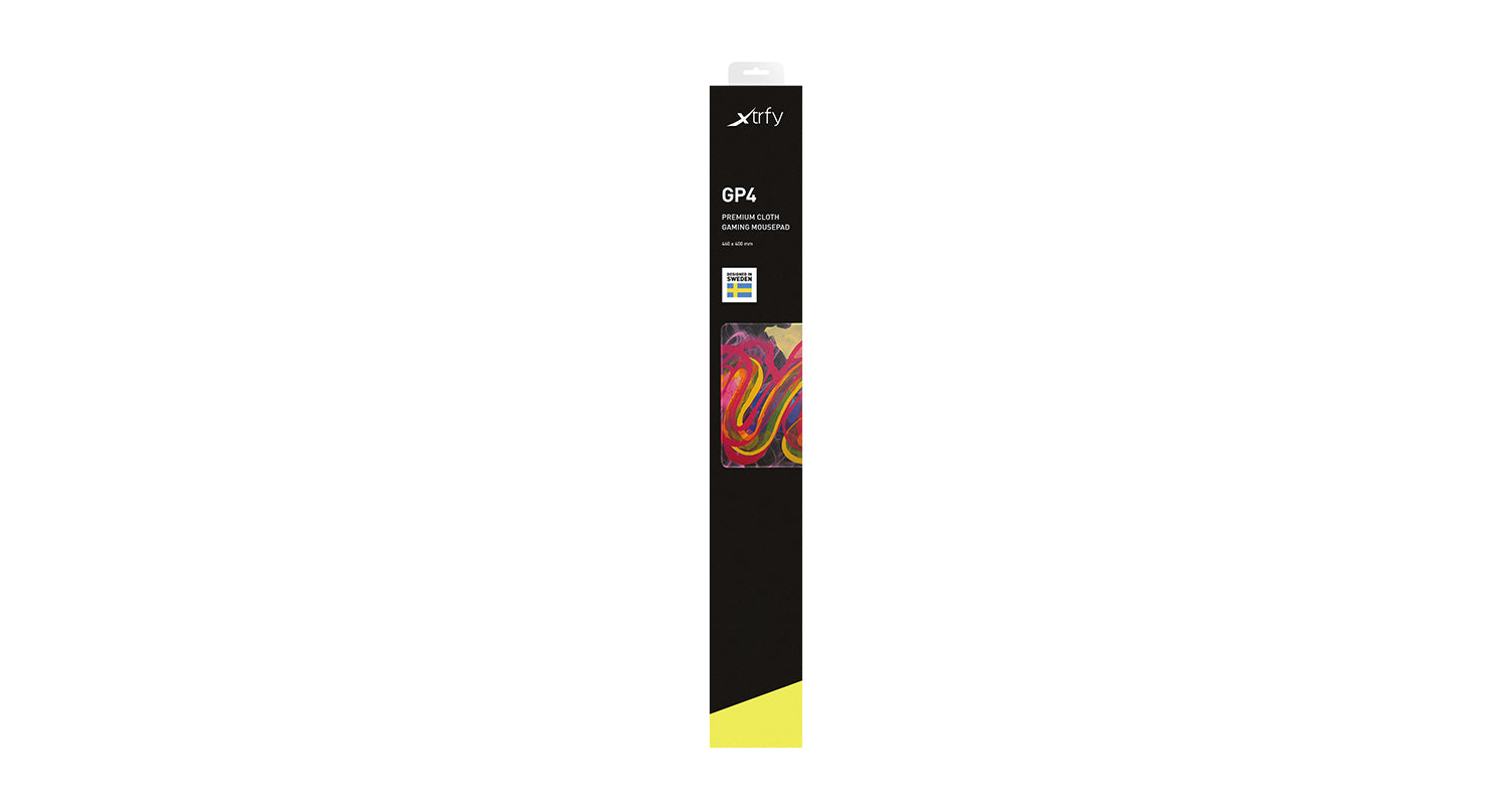 CHERRY XTRFY GP4 – Gaming-Mauspad – 460 × 400 mm, Stoff, Mehrfarbig