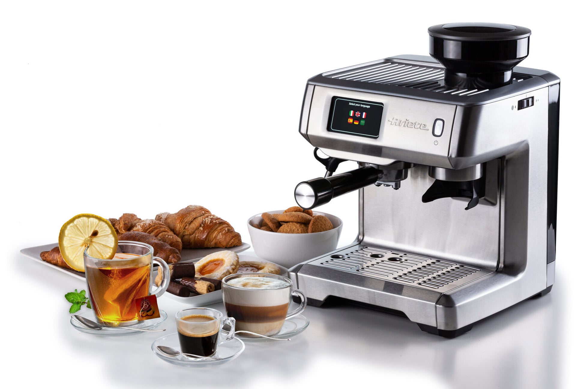 Ariete ARI-1312 Kaffeevollautomat – 2 l, 220 g Bohnenbehälter, 15 bar, Milchaufschäumer