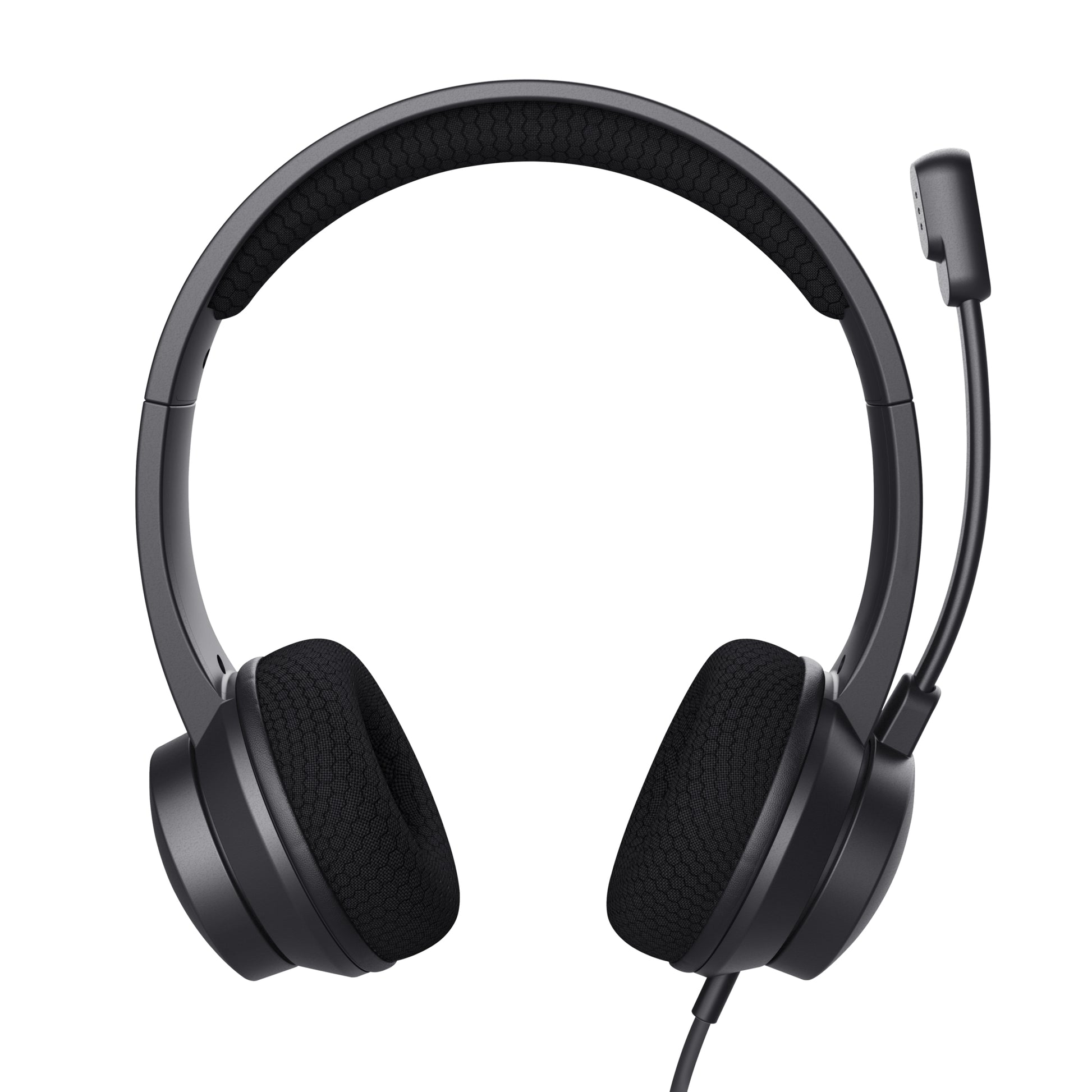 Trust HS-260 USB-ENC Office-Headset – On-Ear, Stereo, Kabel (USB-A), Schwarz
