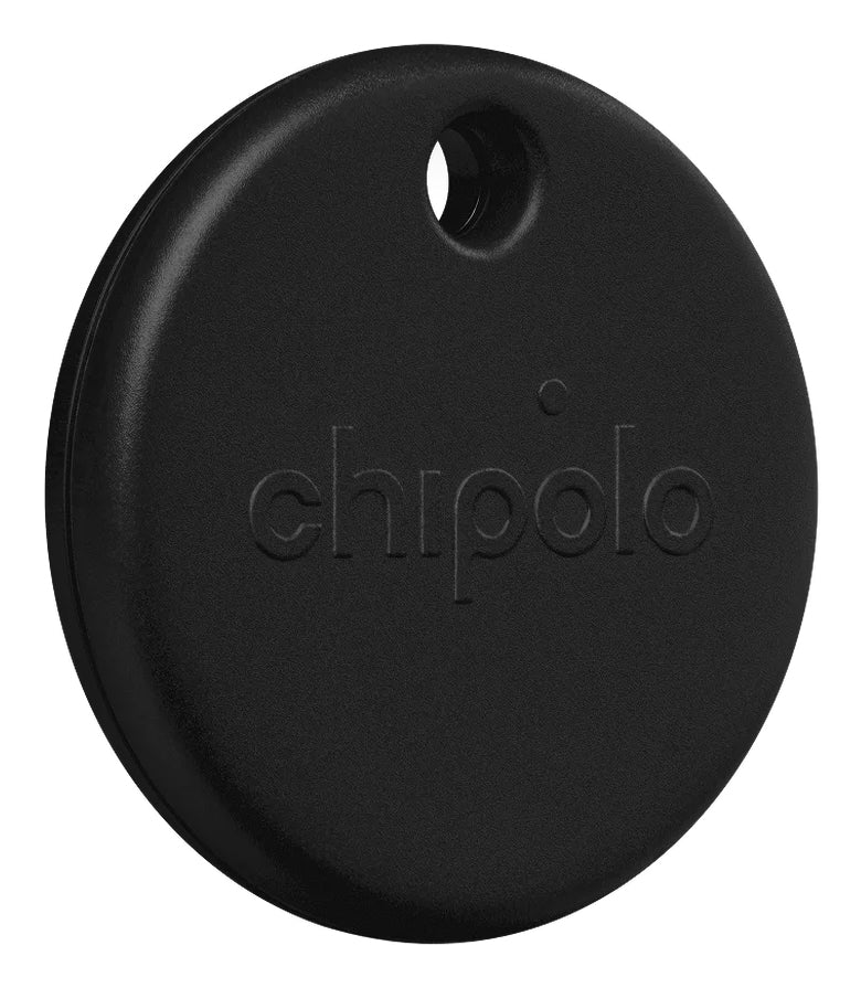 Chipolo POP – Bluetooth-Tracker – für Apple Wo ist? – IP55, 90 m Reichweite – Schwarz