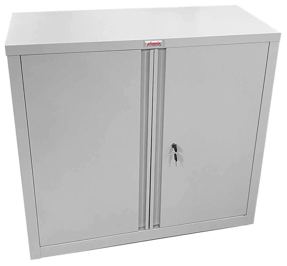 Phoenix Safe Co. SCF0891GGK – Aktenschrank, 2 Türen, 1 Fachboden, faltbar, abschliessbar, 915 × 370 × 830 mm