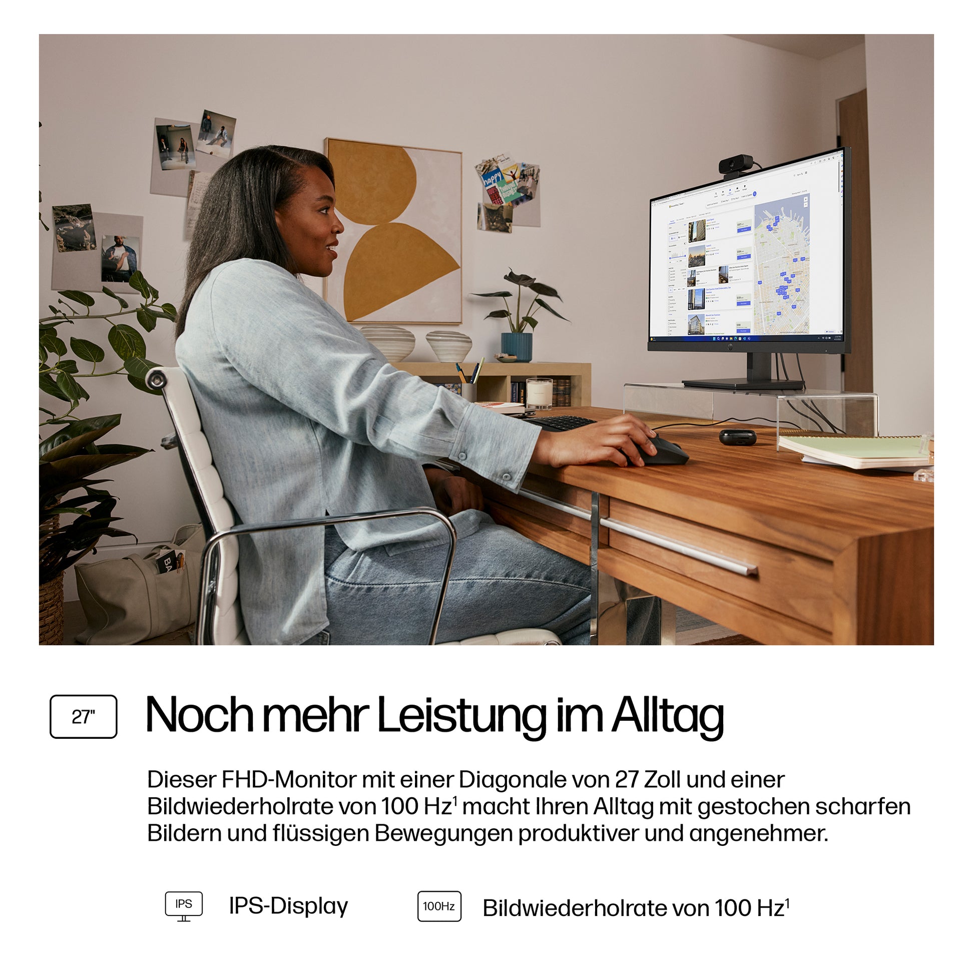 HP 327pf Serie 3 Pro – Monitor, LED