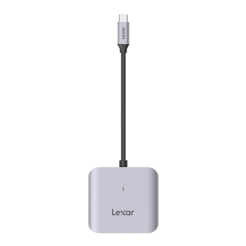 Lexar USB-Kartenleser USB-C – CFexpress Typ B – USB 3.2 Gen 2 (10 Gbit/s) – LED-Anzeige – Grau
