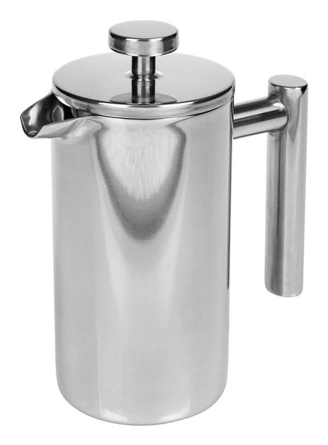 Furber. Furber French Press / Kaffeebereiter – 0,4 l, 3 Tassen, Edelstahl, 14 × 16,5 × 7,5 cm
