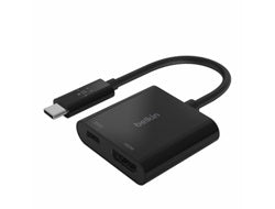 Belkin AVC002BTBK USB-C zu HDMI Adapter – 4K (3840 × 2160), 0,06 m, PD 60 W