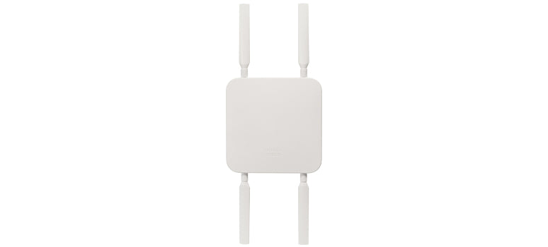 Cisco Meraki MG41E – LTE Router, 2× GbE, Externe Antennen, Wandmontage, Weiss