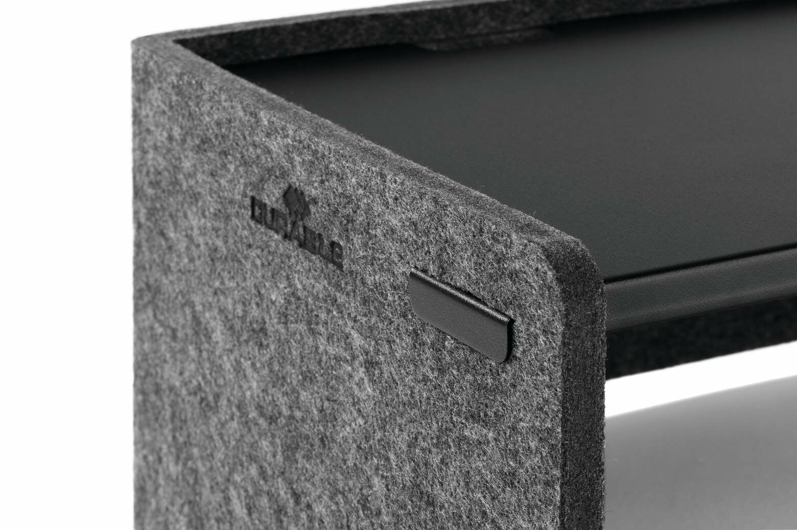 Durable EFFECT – Monitor-Tischständer – 1 Monitor – bis 10 kg/Monitor – höhenverstellbar – Anthrazit