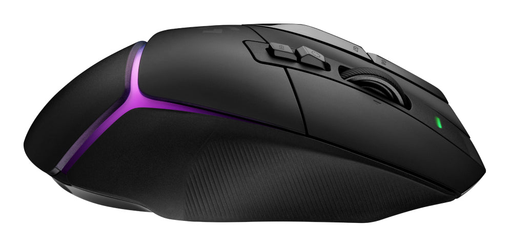 Logitech G G502 X PLUS – Gaming-Maus – Kabellos (2,4 GHz), 25600 DPI, RGB-Beleuchtung, rechts, Schwarz