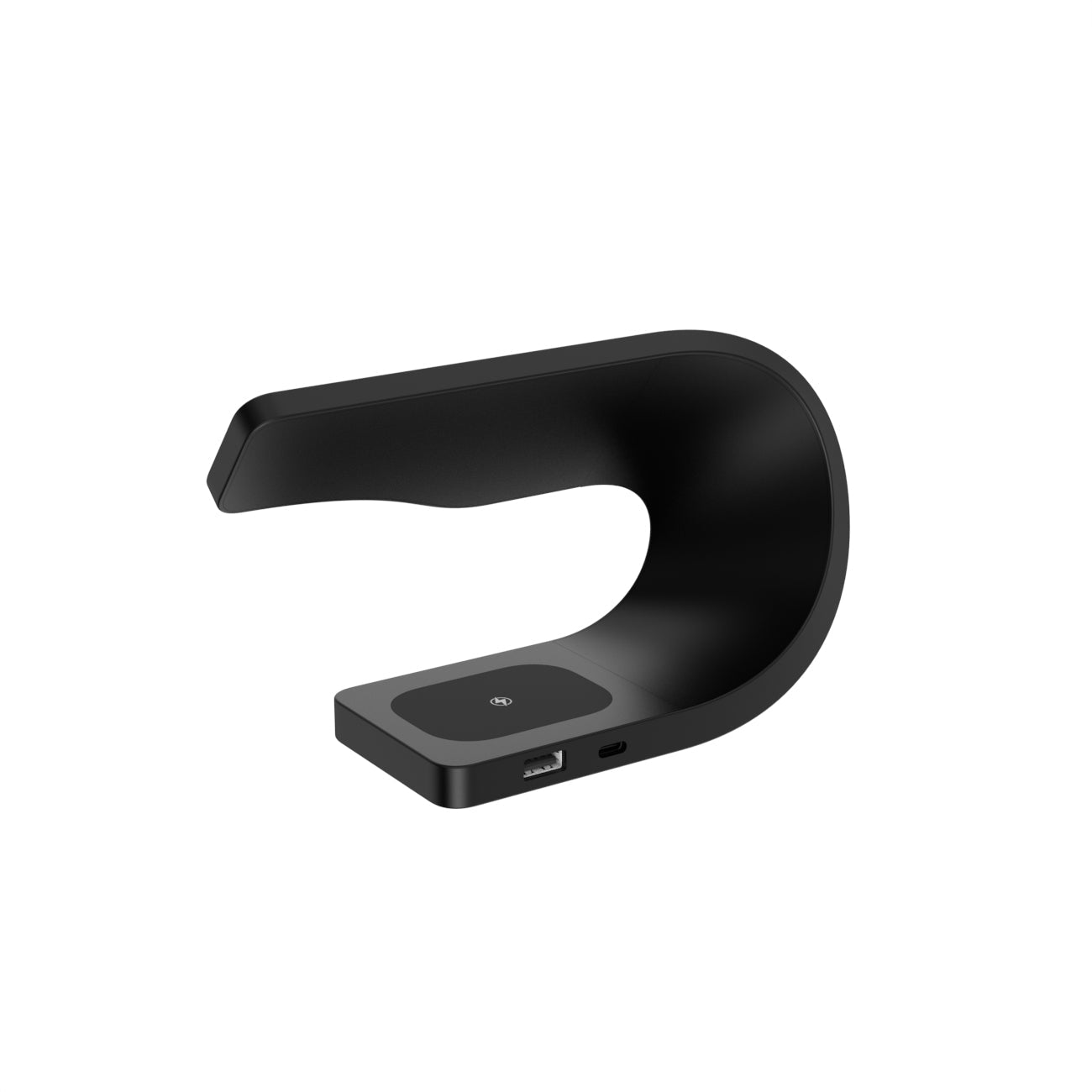 Vinnic DIRAN 4-in-1 Ladeständer – Qi – 15 W/3 W/5 W – magnetisch – für iPhone/Apple Watch/AirPods – Schwarz