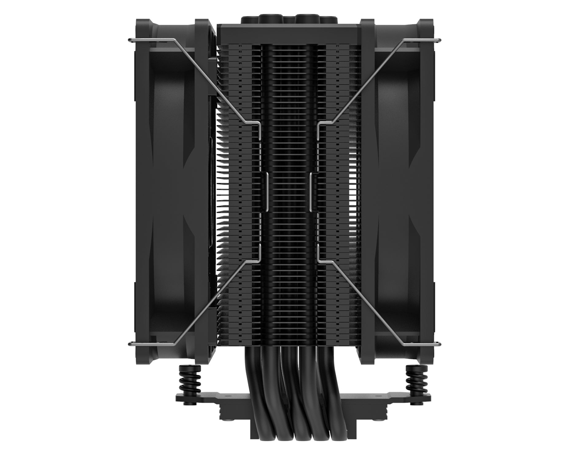 Xilence M705D – CPU-Kühler – 2×120 mm PWM, 5 Heatpipes, 220 W, Schwarz, für AM5, AM4, LGA 1700 und andere