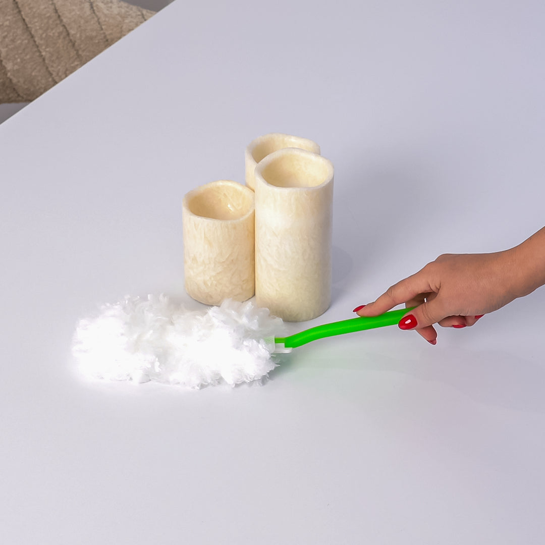 CREaCLEAN Flachwischer Boden-Starterkit XL – 37 cm – Aluminium, Polyester