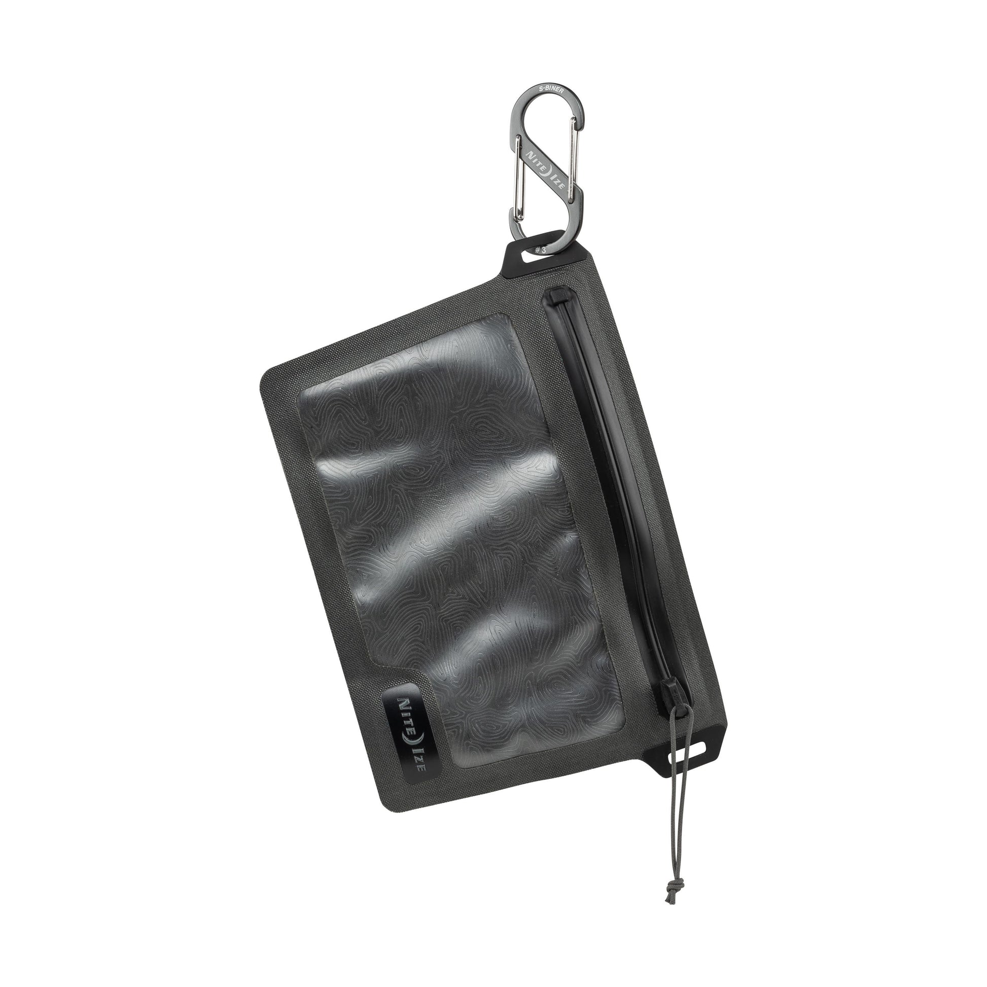 Nite Ize Wasserdichter Beutel – IP67, Reissverschluss – 0,4 l – Schwarz – 1 Stk.