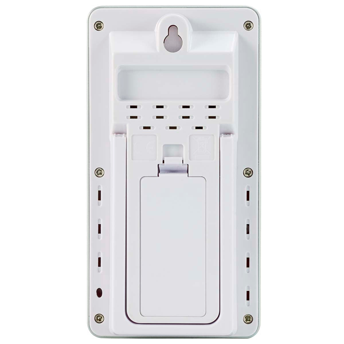 Alecto WS-75 – Thermo-/Hygrosensor, Display, Min-/Max-Anzeige – Weiss