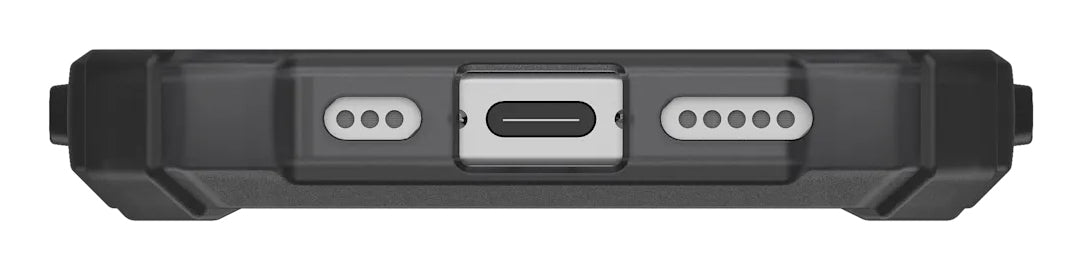 Urban Armor Gear UAG – Backcover – für Apple iPhone 16 – schwarz – TPU – MagSafe-kompatibel, absturzsicher bis 6 m