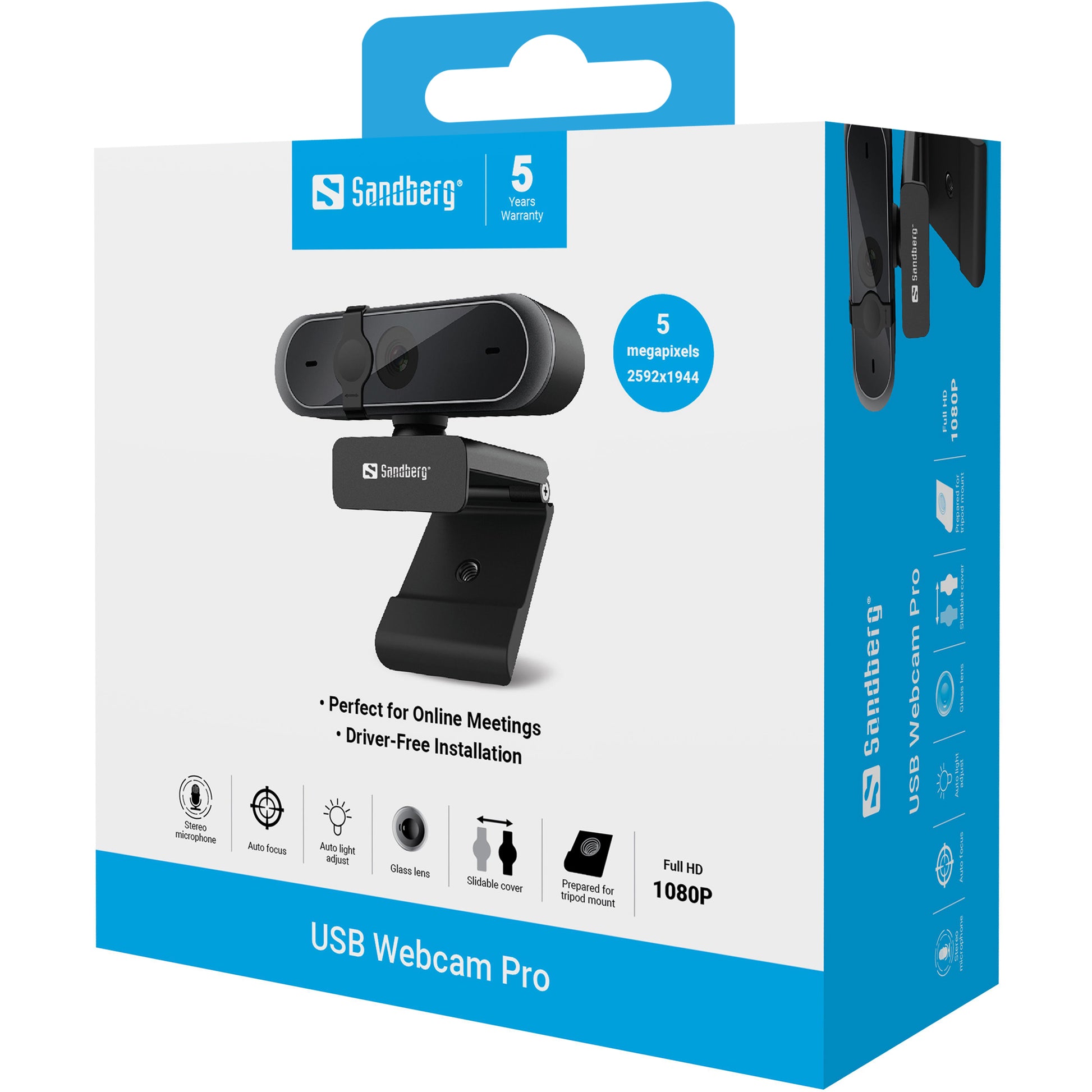 Sandberg USB Webcam Pro – Webcam