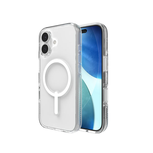 ZAGG Crystal Palace Snap Backcover – für Apple iPhone 17, MagSafe, Graphen, Transparent, bis 4 m Sturzsicher