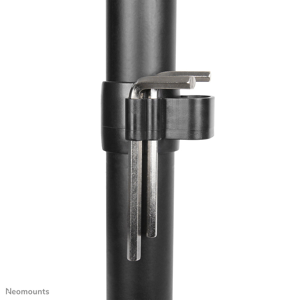 Neomounts Monitorarm, bis 27", VESA 75 × 75/100 × 100 mm, höhenverstellbar, schwenk-/drehbar, schwarz