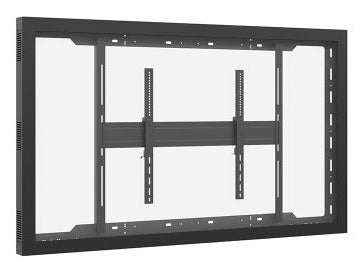 Hagor Enclosure Display-Gehäuse – Wandmontage, VESA 900×600 mm – für 75" TVs – Schwarz