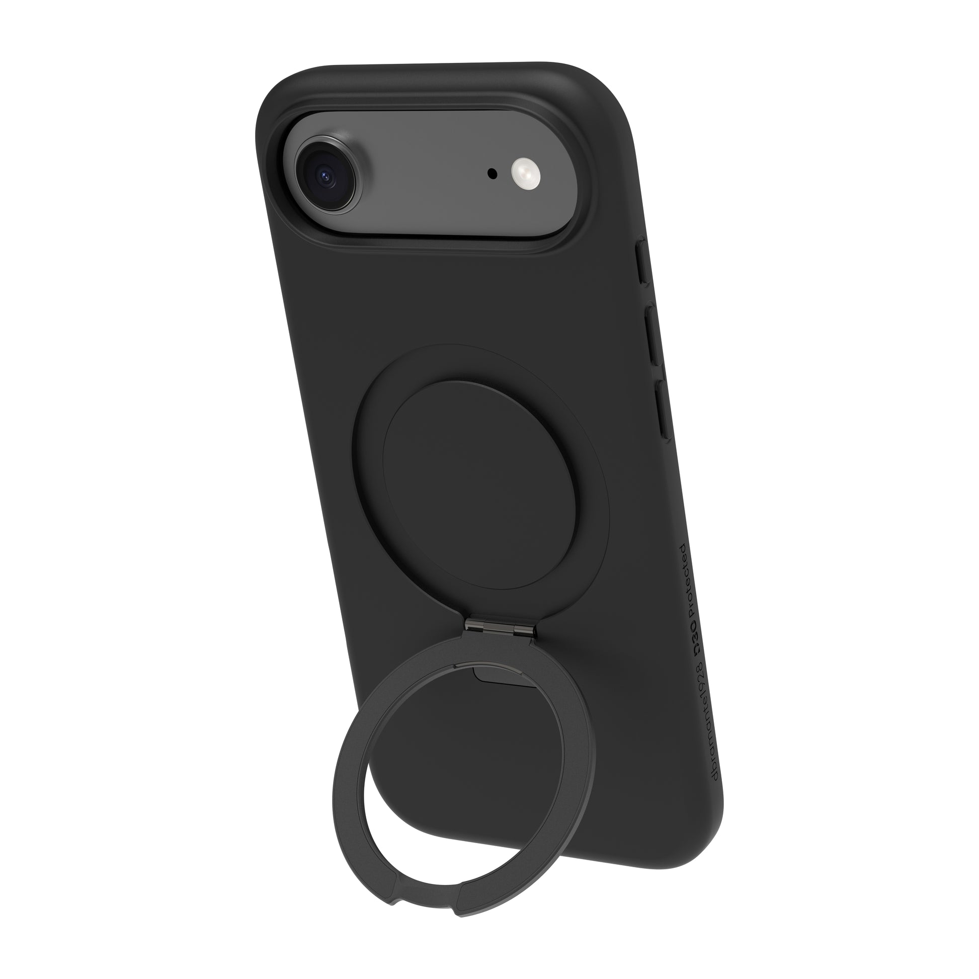 dbramante1928 Iceland Ultra D3O MS Kick Backcover – für Apple iPhone 17 Air, schwarz, bis 4 m sturzsicher