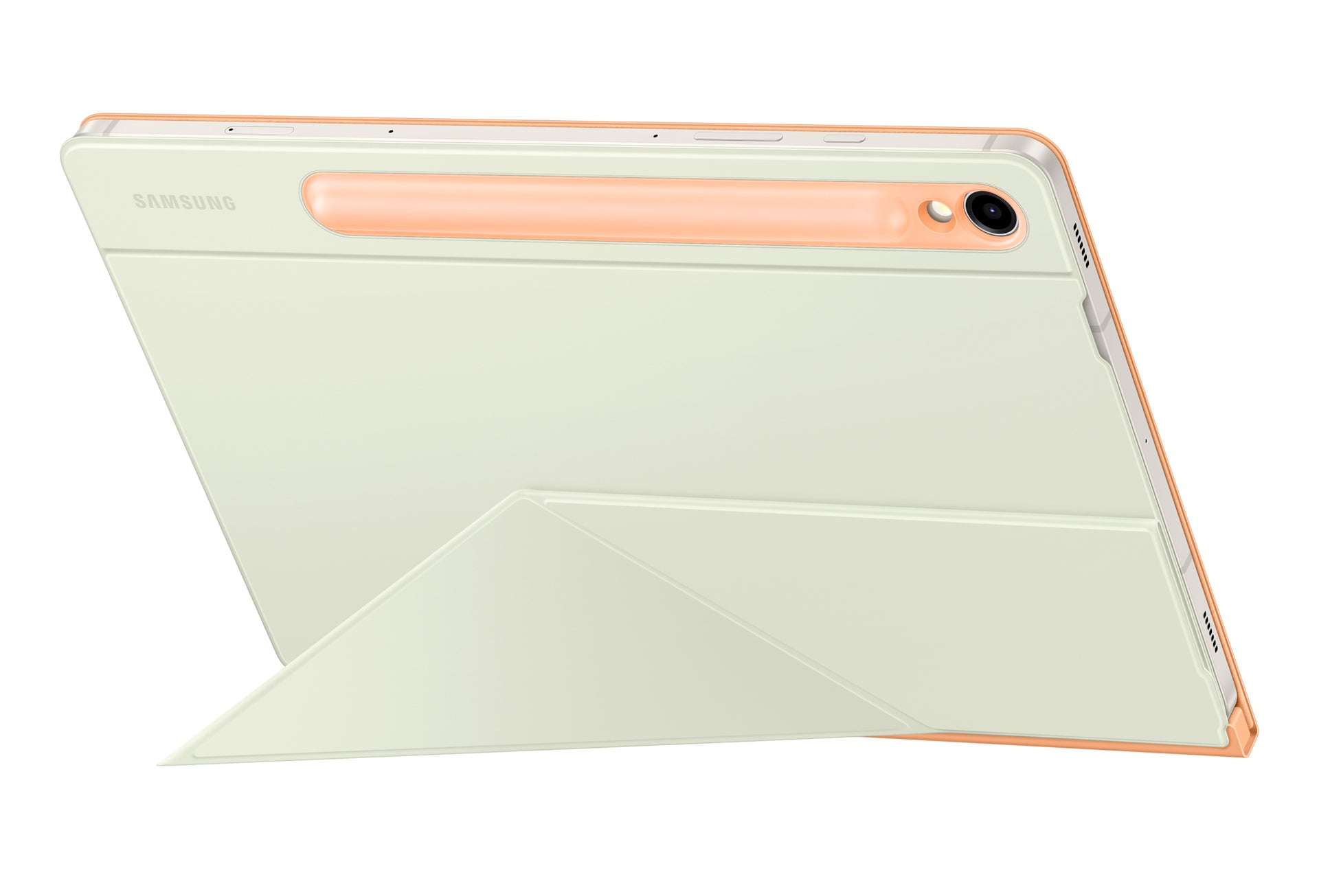 Samsung Book Cover EF-BX710 Notebook-Schutzhülle – für Galaxy Tab S9, S9 FE (11"), Kunststoff, Orange