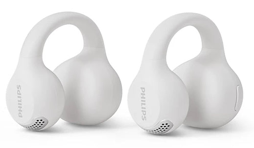 Philips TAQ2000WT/00 – True Wireless In-Ear (Open-Ear) Kopfhörer – Bluetooth 5.4, IPX4 – Weiss – bis 28 h