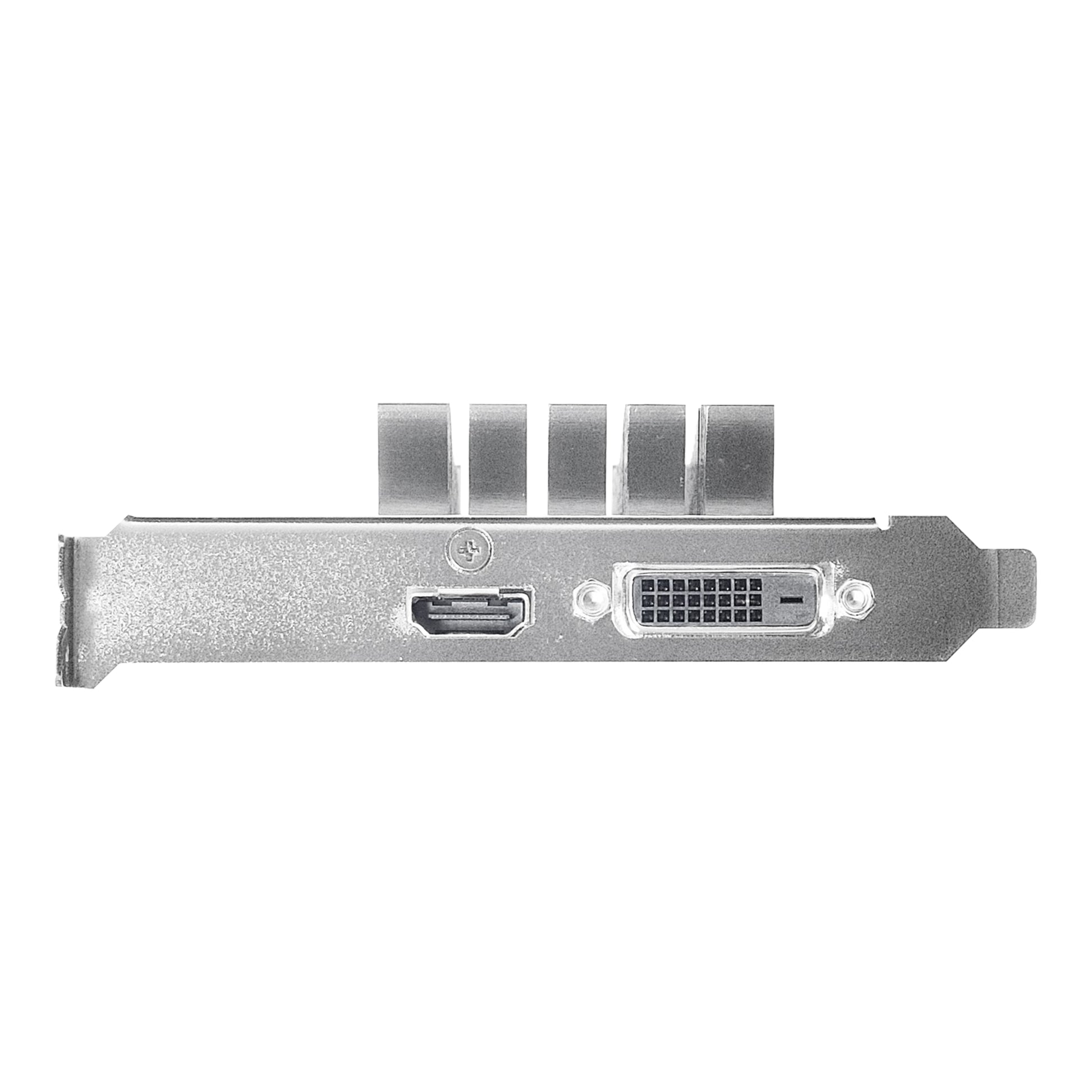 ASUS GT1030-SL-2G-BRK – PCIe Grafikkarte – 2 GB GDDR5, Passiv, PCIe 3.0, 1×HDMI, 1×DVI-D