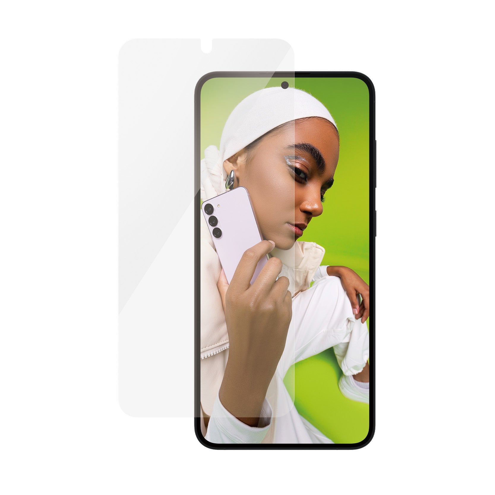 PanzerGlass Displayschutzglas – für Samsung Galaxy S24 Plus, Hartglas, Transparent