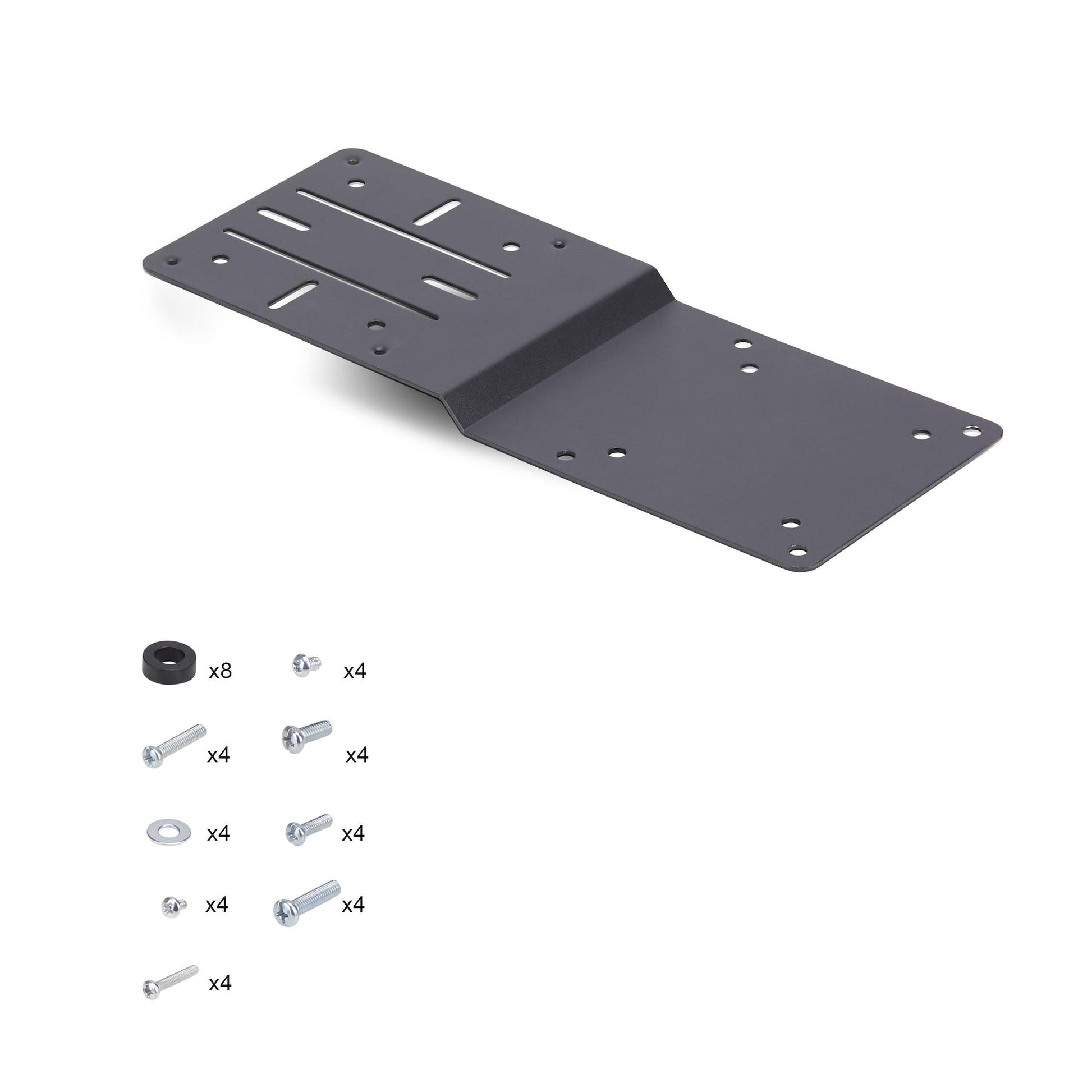 StarTech.com VESA-Adapterplatte – VESA 75×75/100×100 mm, Schwarz – für Mini-PC/NUC/Thin Clients usw.
