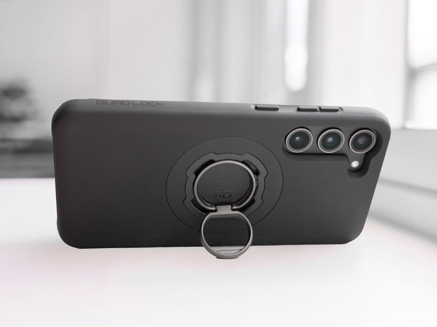 Quad Lock Phone Ring – Foto-Griff – für Quad Lock Hüllen und Universaladapter – Schwarz