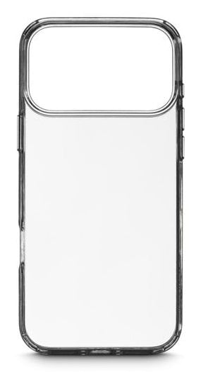 Black Rock Backcover – für Apple iPhone 17 Pro Max, PC+TPU, Transparent