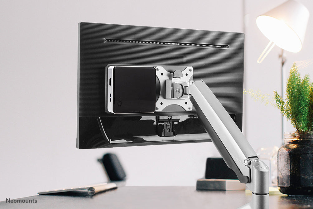 Neomounts THINCLIENT-01 – VESA-Adapterplatte – VESA 75×75/100×100 mm – bis 3 kg – für Thin Clients, Mini-PCs